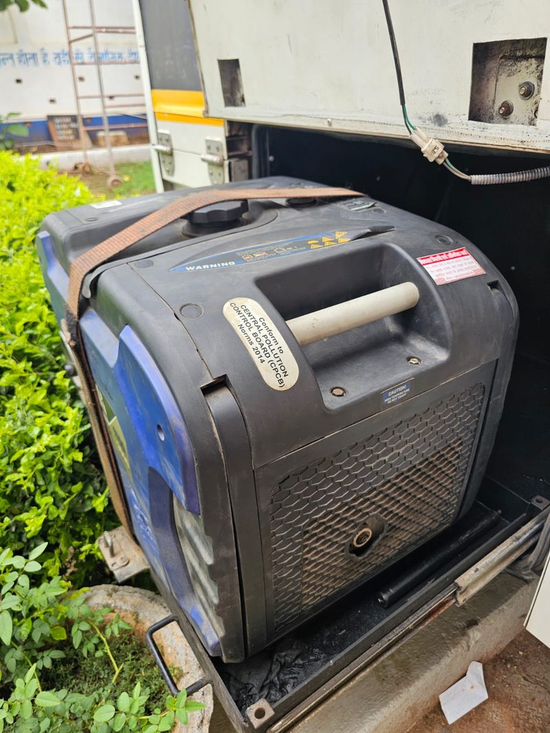 Silent genset for power