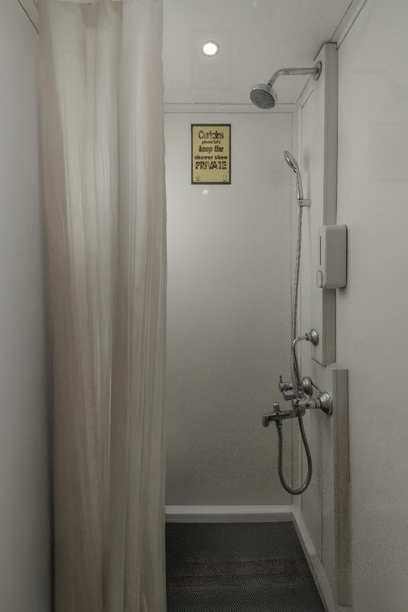 The Explorer working shower